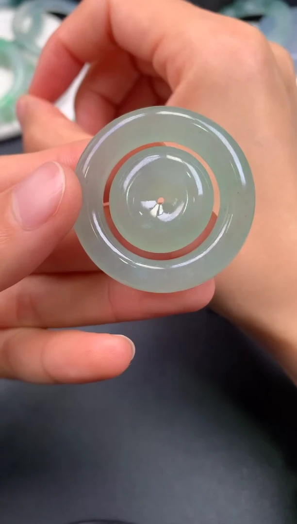 未镶嵌定制翡翠0248703981（扣21*6镯25*6*6.7外37）