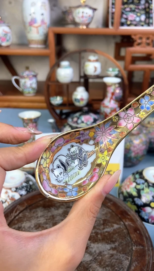 瓷片微瑕慎拍景德镇窑老厂瓷器单件