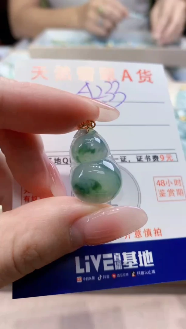 颈饰未镶嵌翡翠天然缅甸a货翡翠