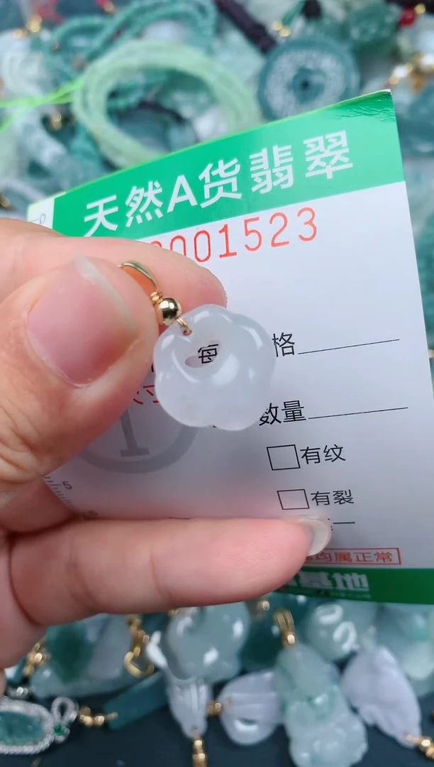 颈饰未镶嵌翡翠.0001523