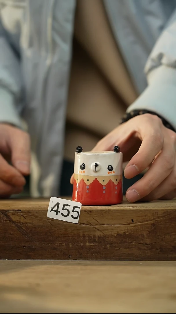 【闪购商品】瓷片手绘·杯/设计师 xudu 款