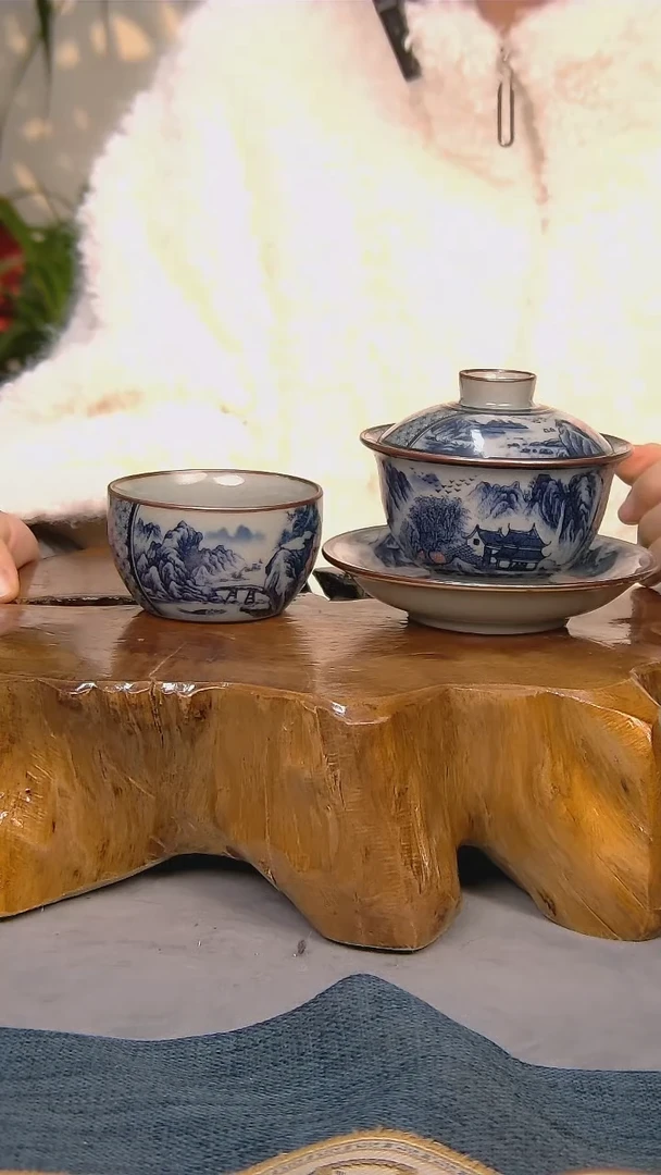 【闪购商品】 简装家用款2件套 陶瓷家用茶具系列