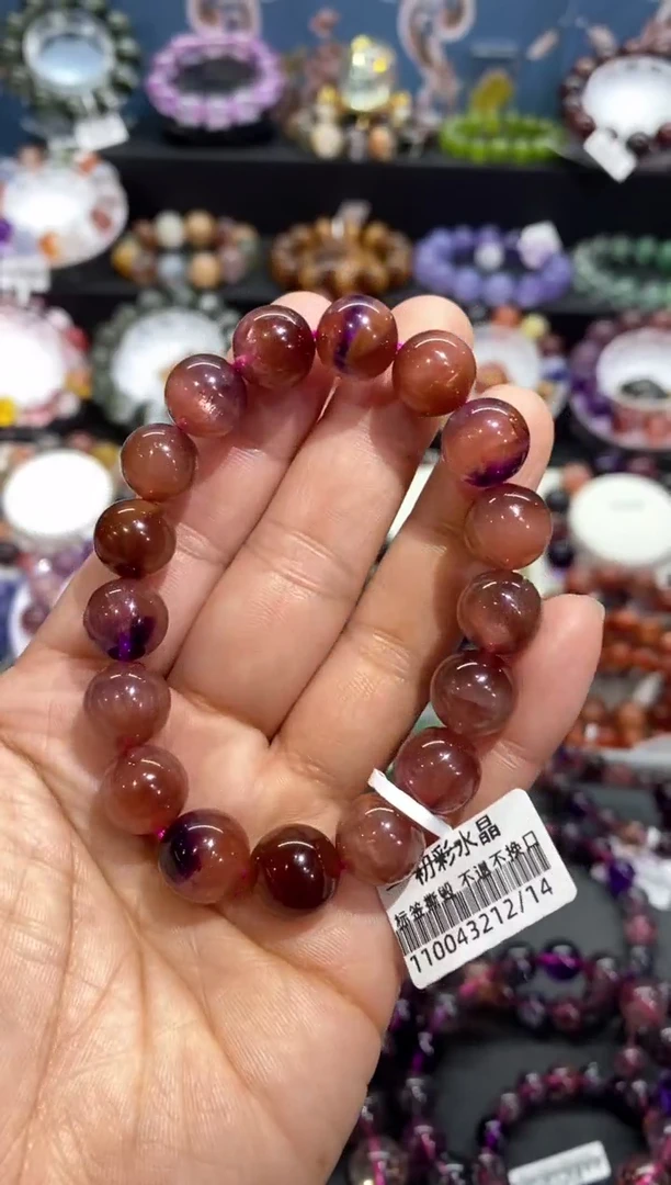 【闪购商品】水晶手串未镶嵌橘超七12+