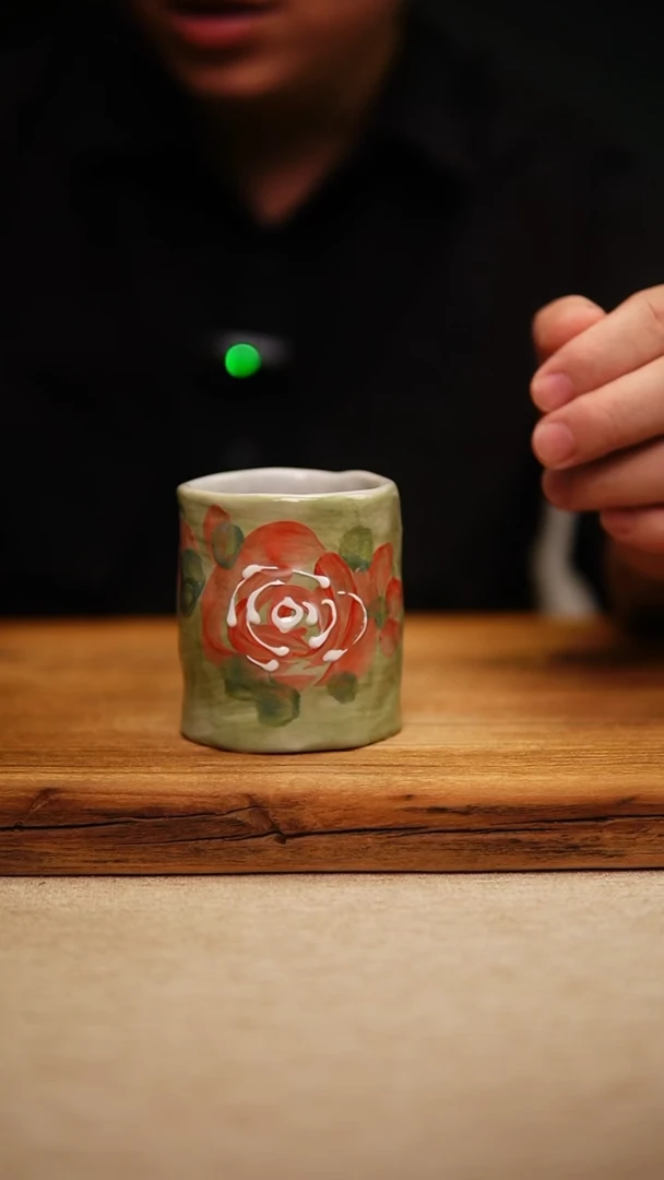 @@陶园瓷舍@@纯手工手绘@高温釉下彩