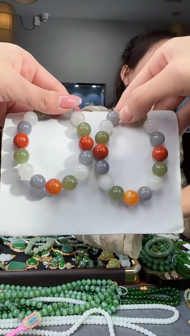 未镶嵌手链和田玉多样性发货拍一发一