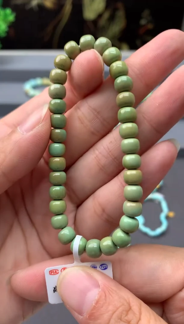 未镶嵌绿松石手串D69