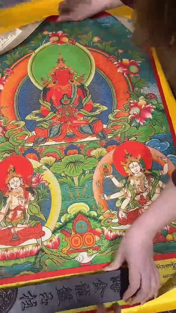 卷轴画绘画类唐卡 16016