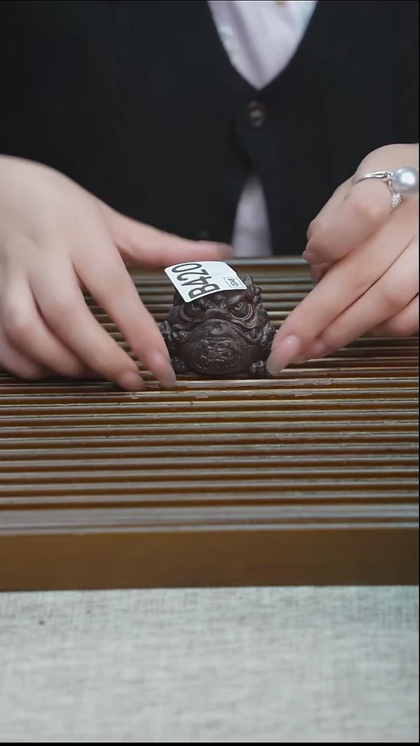 纯手工粗陶茶具每一只不一样