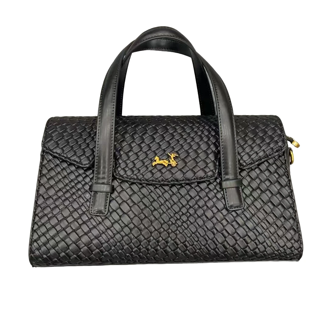 【叶子姐补贴】编织黑色包包505