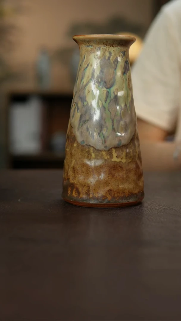 杯景德柴烧手作多人瑕疵