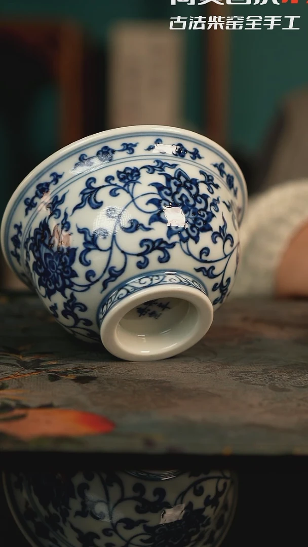 全手工景德镇瓷器古法柴窑高货破价