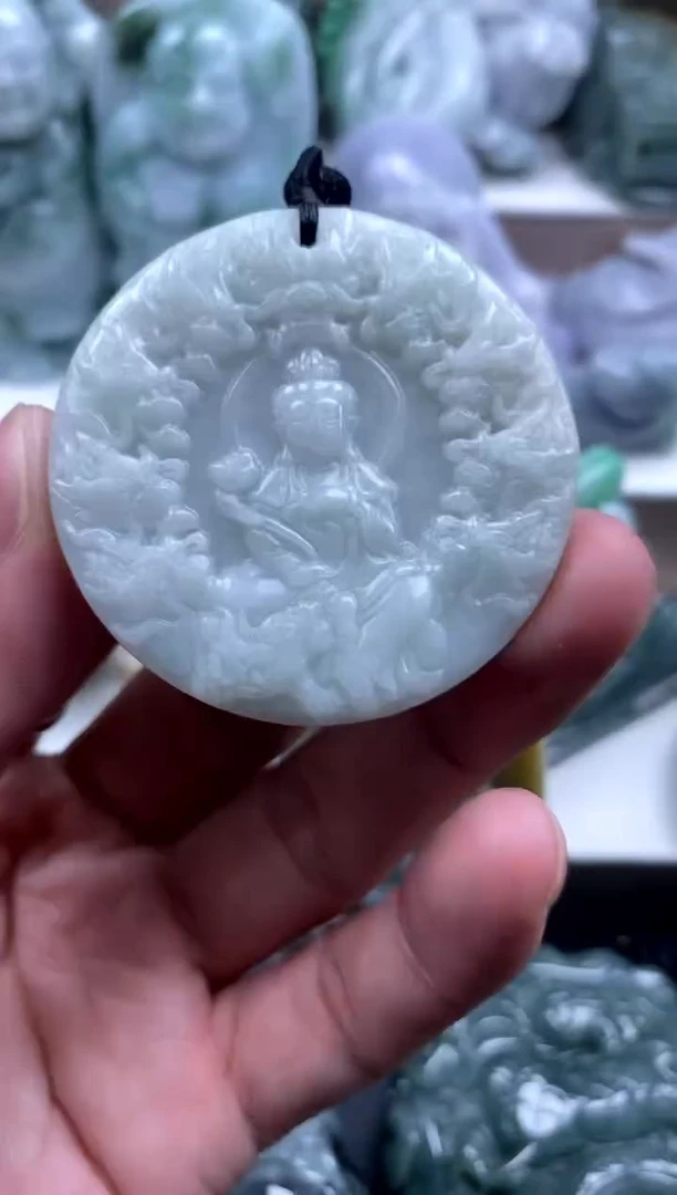 吊坠(不含链)未镶嵌翡翠1