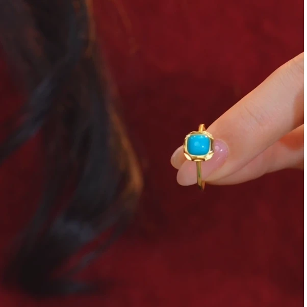 【歪歪力推】映文*美松方形戒指*N2283