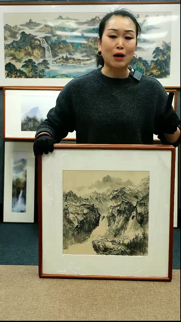 【闪购商品】国画50*50徐正道老师山水
