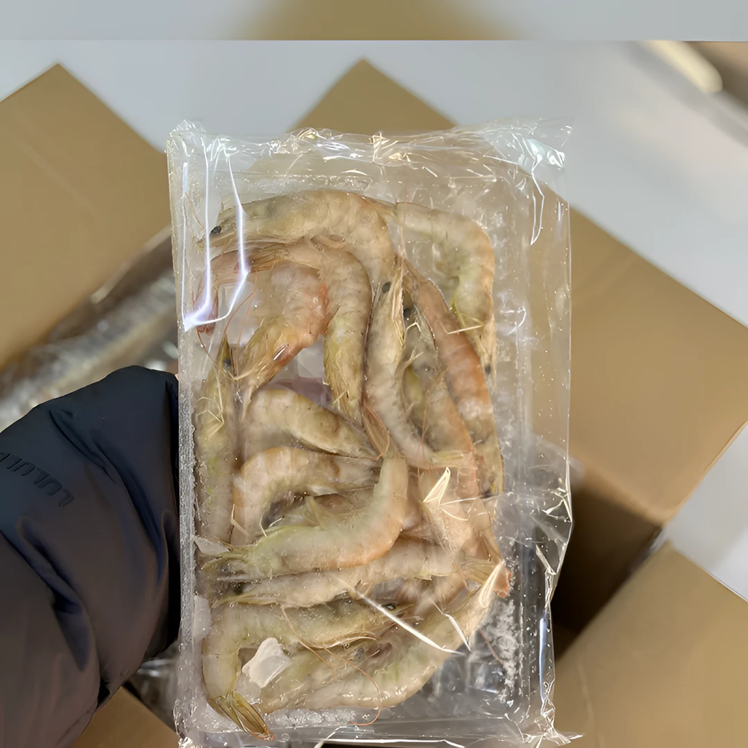 1盐汪虾 鲜活速冻 （一斤35-40条左右 ） 3斤-5斤 一盘半斤 ！