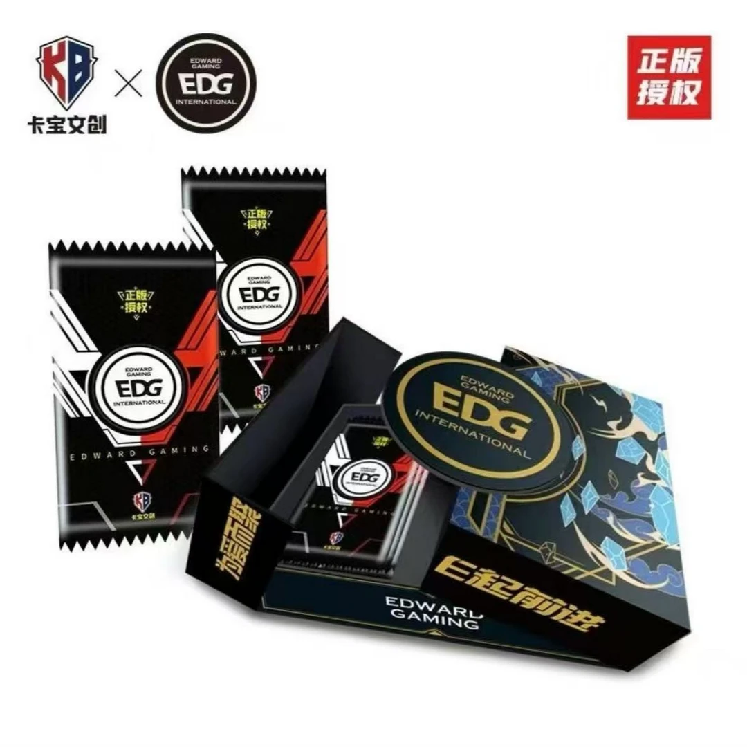【拆盒】卡宝正版授权  EDG  猪猪侠 敦煌 多ip收藏卡牌
