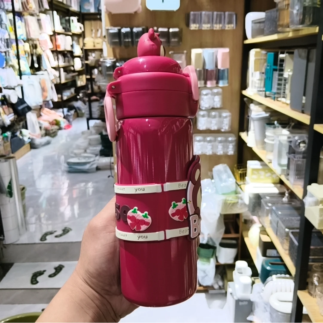 卡通保温杯500ml  直播