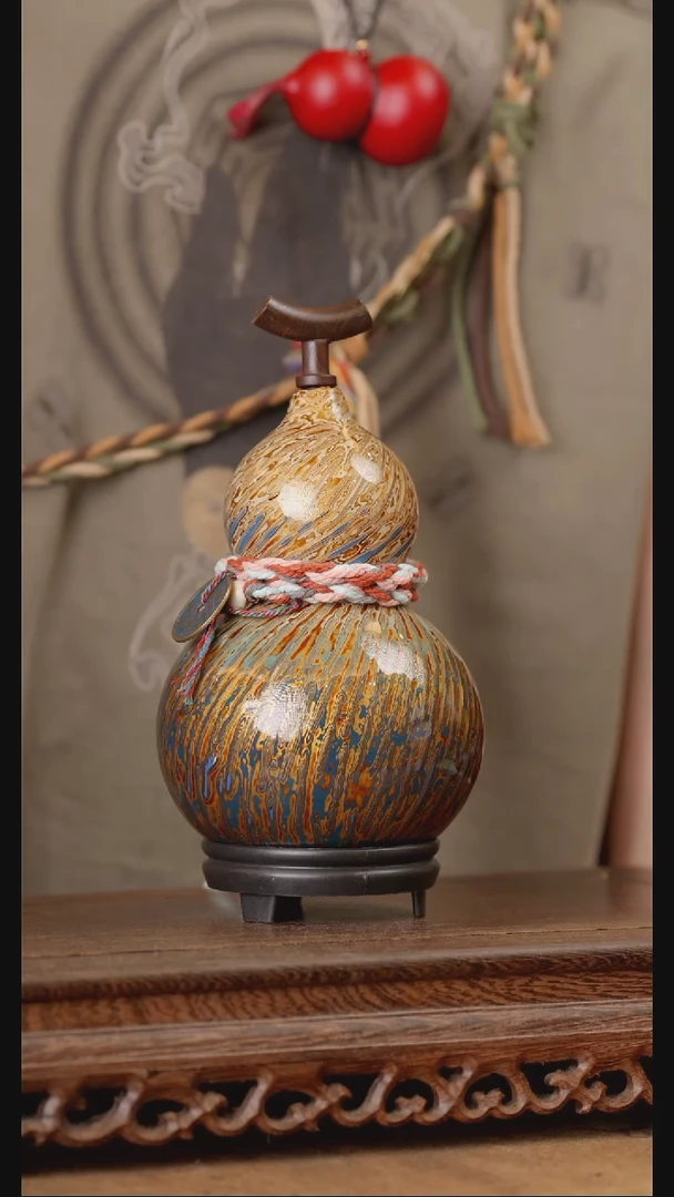 117号精品天然大漆酒葫芦一物一拍~