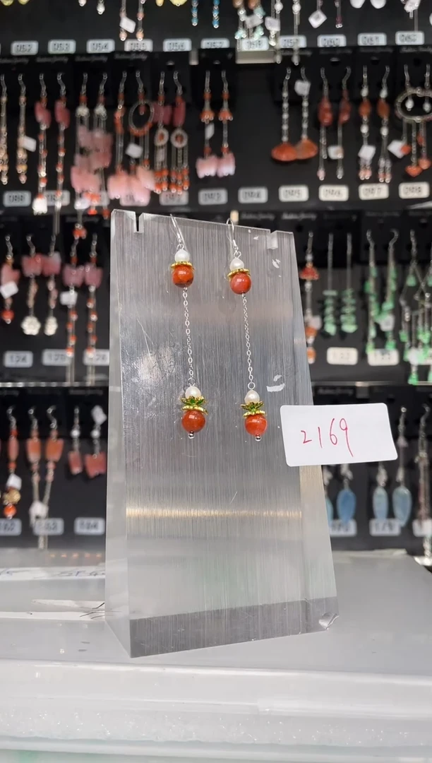 【闪购商品】紫晶耳饰银S925镶嵌喜欢拍