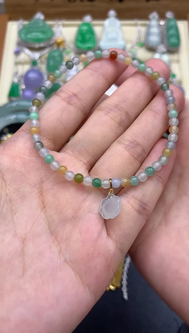 未镶嵌手串翡翠51-中国好珍宝