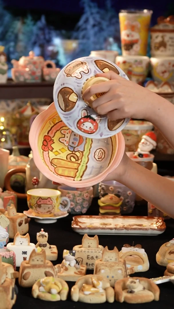 其他陶景德镇釉下彩手绘设计师款陶瓷