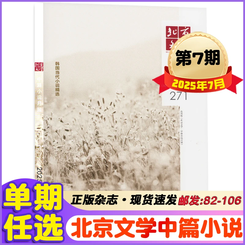 北京文学中篇小说月报2025年1/2/3/4/5-7月文学小说期刊杂志