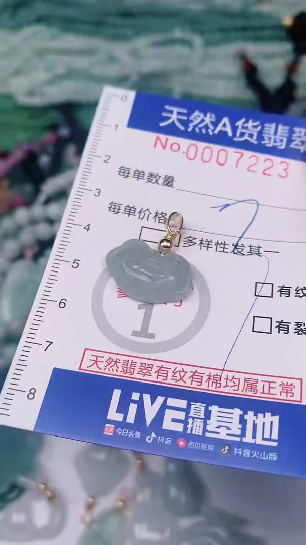 【闪购商品】翡翠颈饰未镶嵌00007223