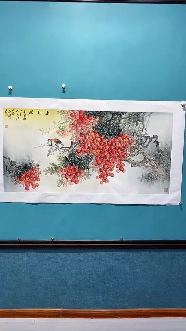国画国画画都展厅国画作品B19