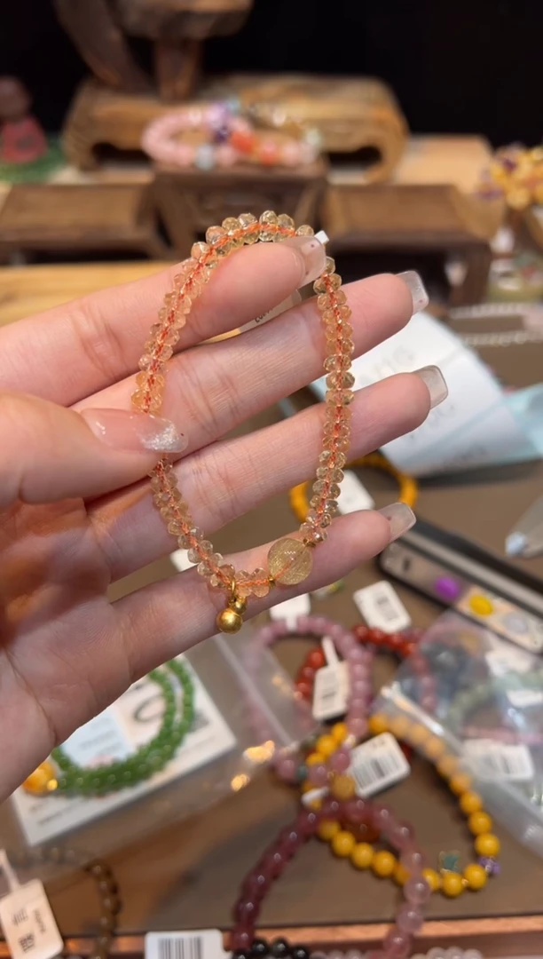 【闪购商品】水晶手链未镶嵌手饰@@E6299