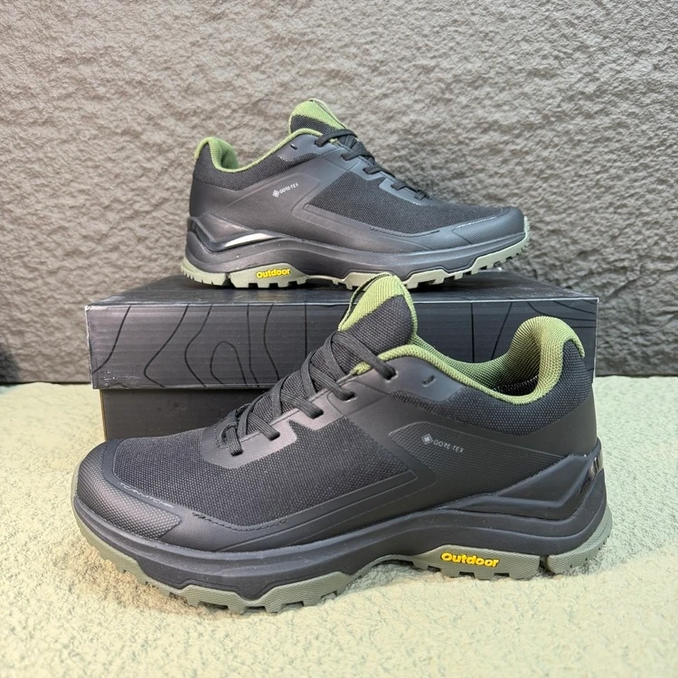 无标界山GTX秋冬 男士防水登上莆田徒步防滑户外登山徒步通勤男鞋