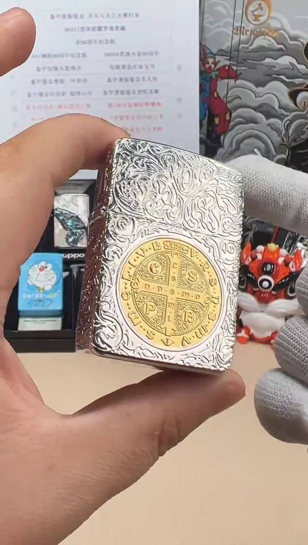 铜康斯坦丁-1941包银鎏金