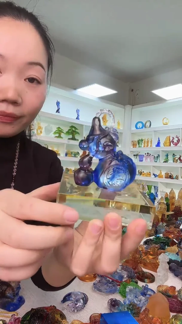 手工艺品琉璃葫芦