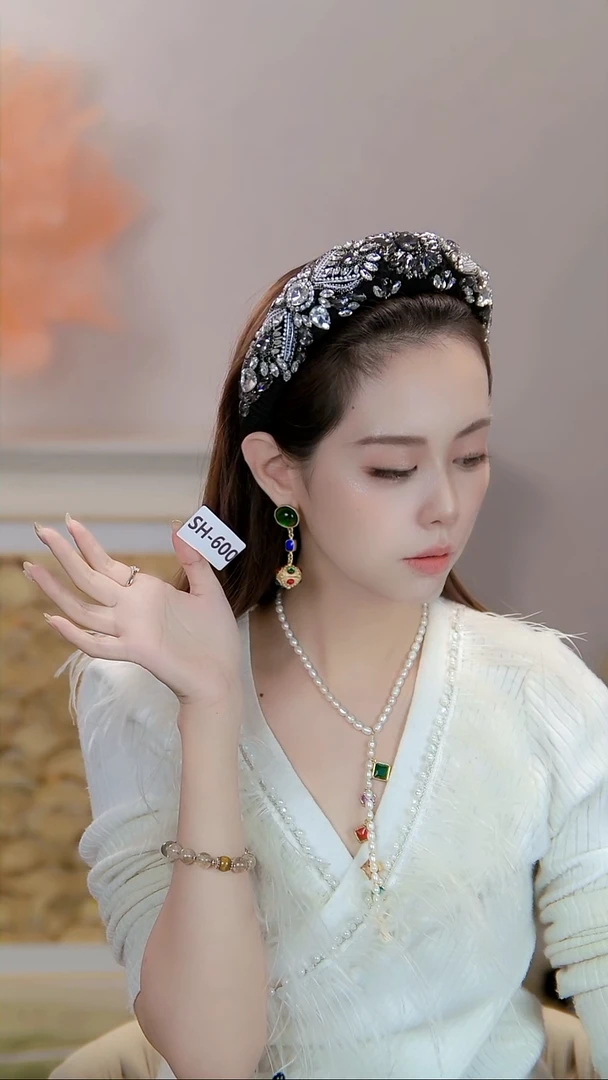 锌合金布艺日常百搭通勤款 SH-600