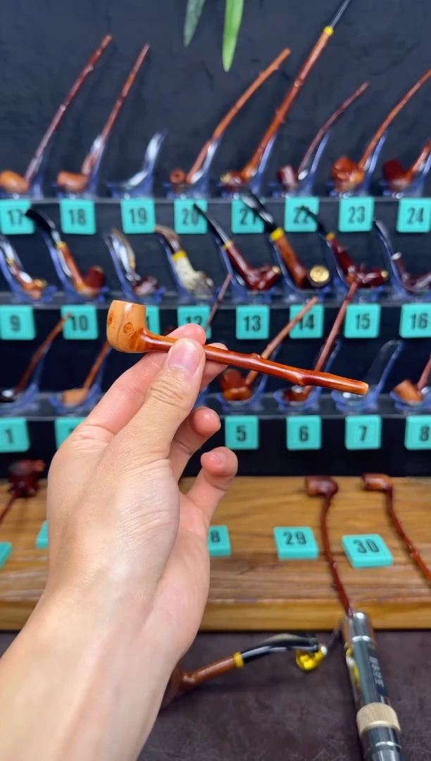 一物一图檬子木手工香烟嘴