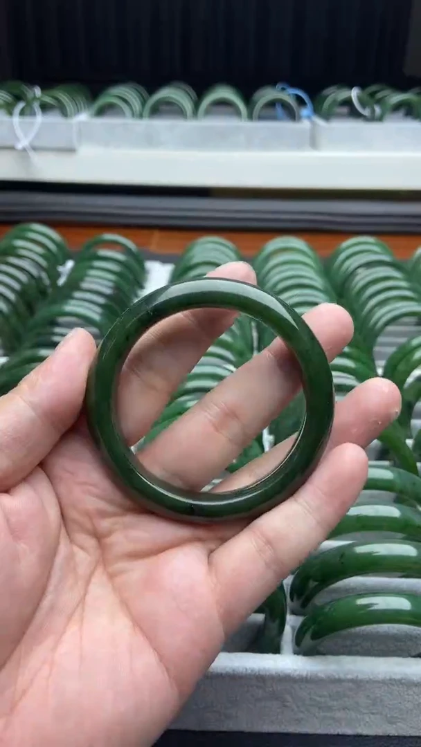 未镶嵌手镯和田玉（碧玉）03-57.2