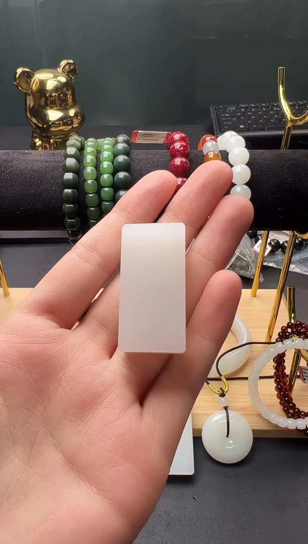 吊坠(不含链)未镶嵌和田玉JKZ10005