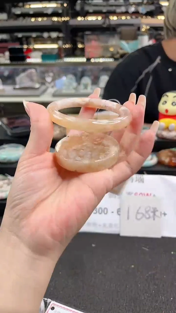 未镶嵌手镯石英质玉59圈口（赠品镯心）1432634