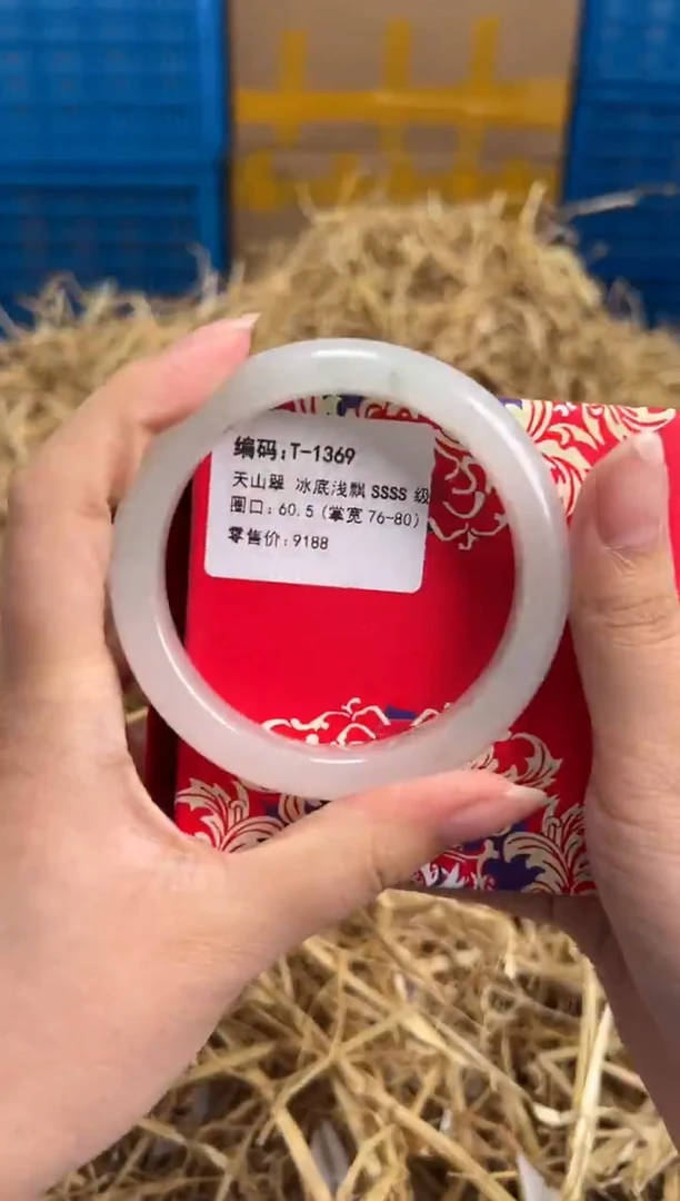 未镶嵌手镯石英质玉T-1369