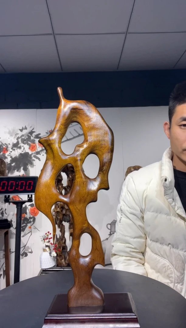 【闪购商品】金丝楠木雕金丝楠木工艺品摆件