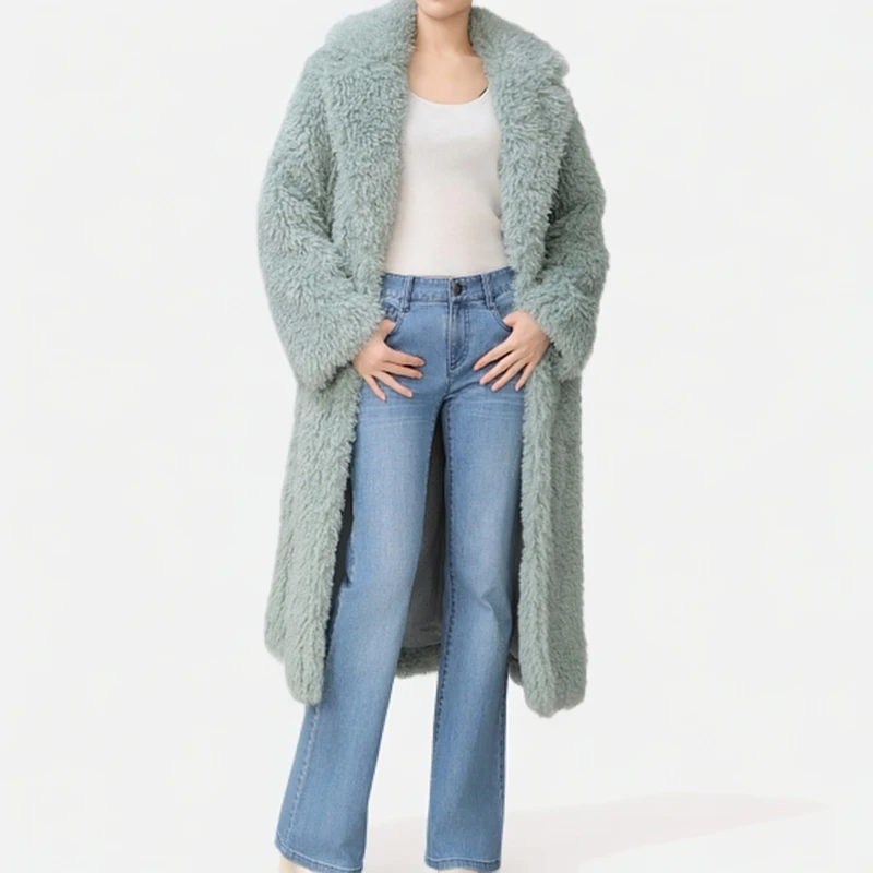 AMASS/阿玛施24冬季新款毛毛保暖秋冬大衣5400889