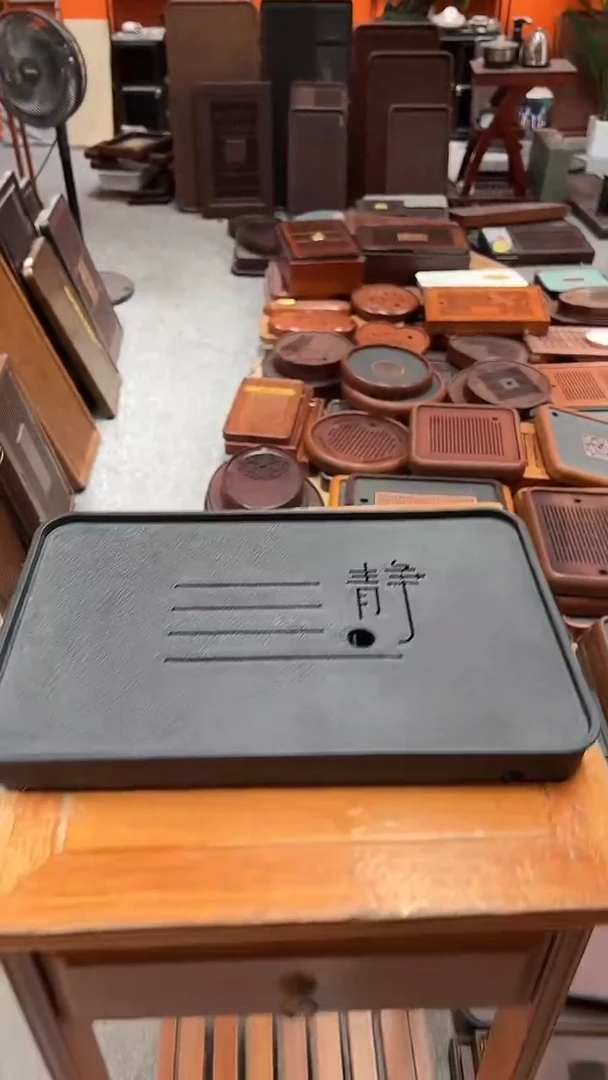 福利静字茶盘长37CM*宽24CM茶盘