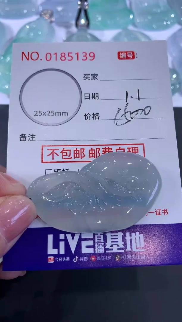 颈饰未镶嵌翡翠鱼?！