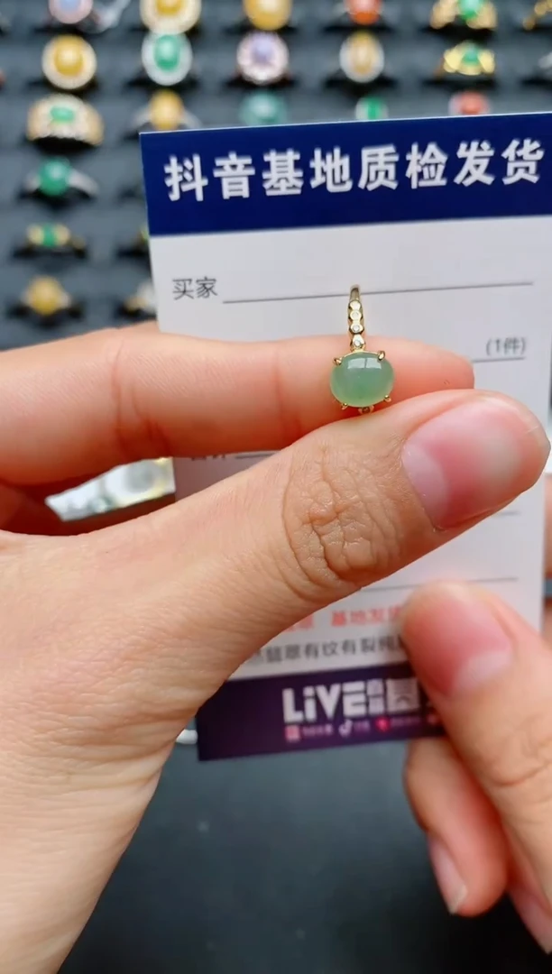 【闪购商品】翡翠戒指银S925镶嵌............