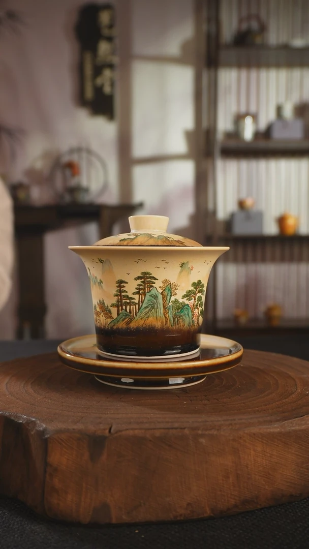 【闪购商品】艺然堂手工手绘茶器