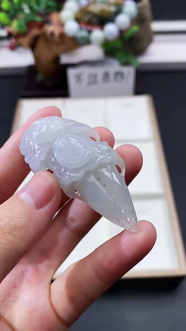 颈饰未镶嵌翡翠天然缅甸A货翡翠