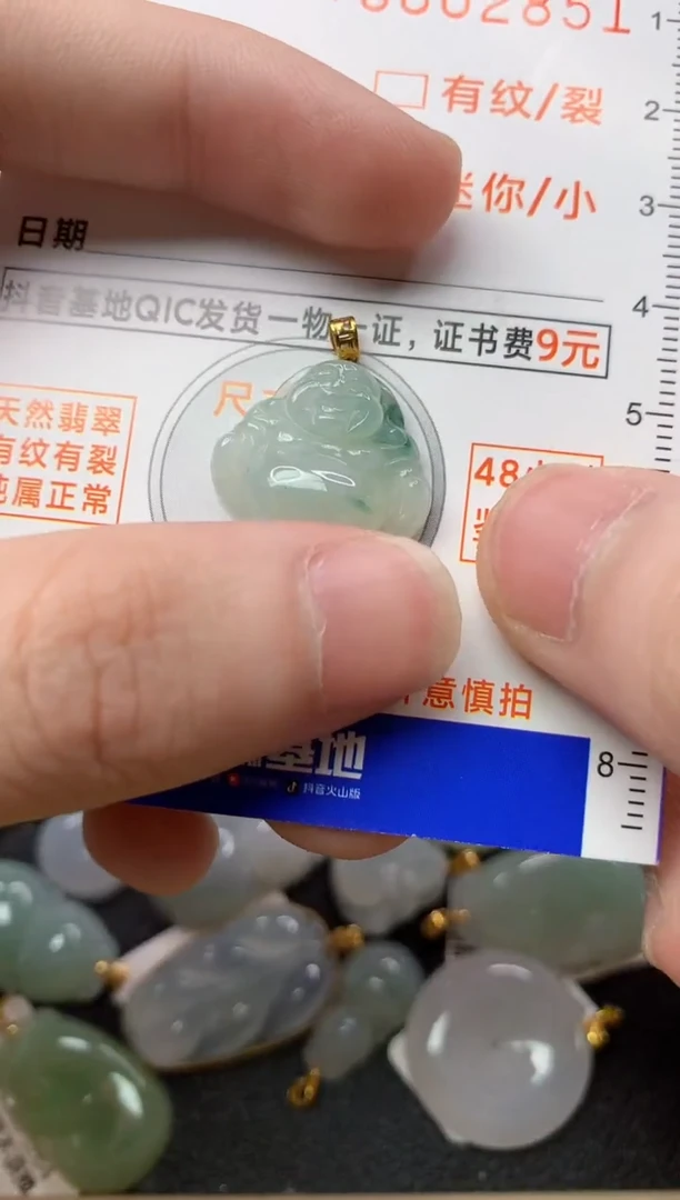 【闪购商品】翡翠颈饰18K金镶嵌1...........