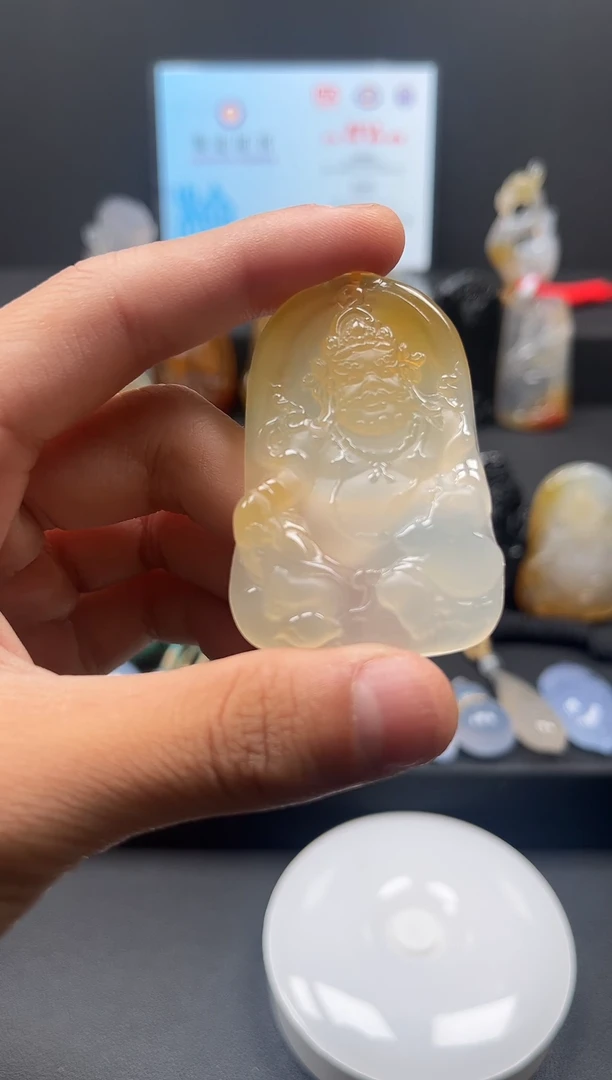 未镶嵌颈饰玛瑙/玉髓天然珠宝 一物一证