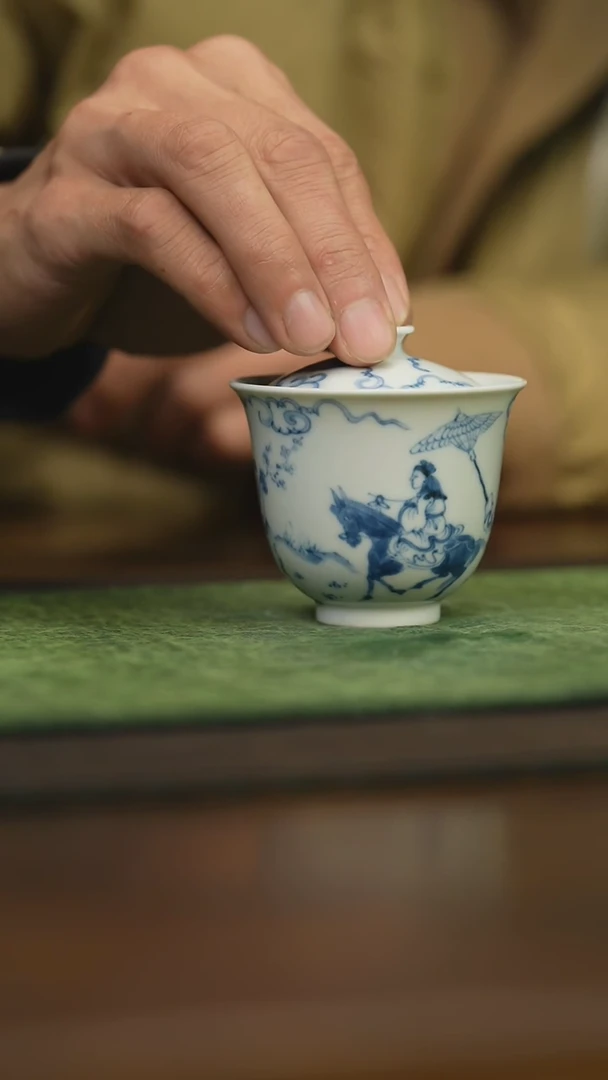 【闪购商品】杯柴窑青花破价福利