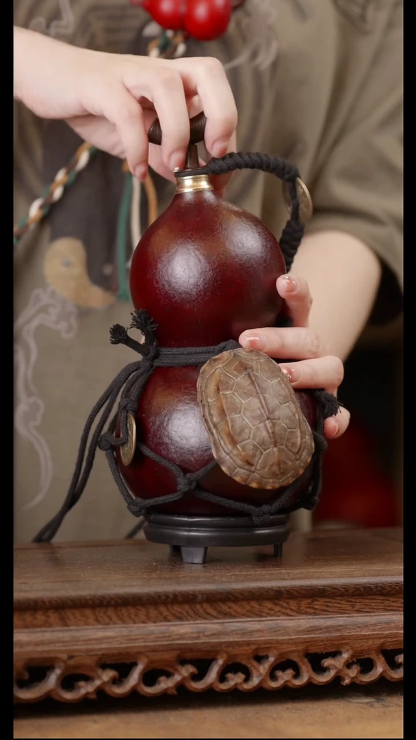 92号精品天然大漆酒葫芦一物一拍~