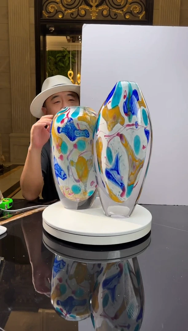 【闪购商品】茶宠AJ05130+AJ05131艺术花器